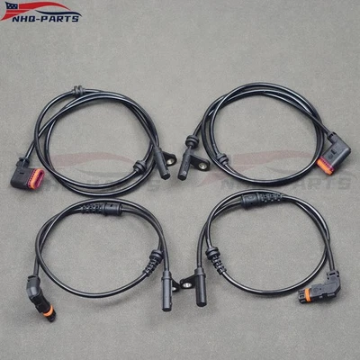 Sensor de velocidad de rueda ABS delantero trasero 4 piezas para Mercedes-Benz C230 C300 C350 08-11 Foto 1 de 4