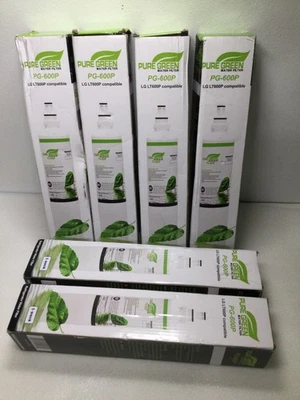 6- Pack Pure Green Water Filter PG-600P LG LT600P Compatible Kenmore More New - Image 1 of 4