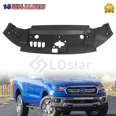 New Radiator Support Cover FO1224132 Fit 2019-2023 Ford Ranger Matte Black - Изображение 1 из 4