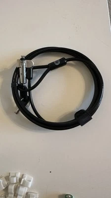 OEM HP PC Computer Notebook Laptop Projector Security Keyed Cable Lock - Image 1 of 4