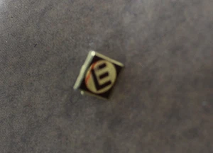 Seltene Vintage Erie Railroad goldfarbene Krawattennadel fehlende Kette - Bild 1 von 1