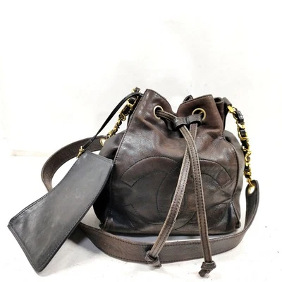 Bolso de Hombro Chanel Piel de Cordero Marrón SIN TARIFA 4747279 Foto 1 de 4