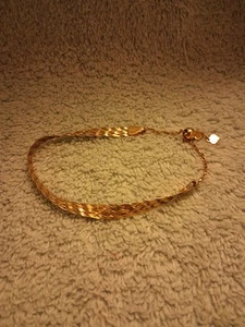 Gold Weave Adjustable (Bolo) Bracelet - Picture 1 of 4