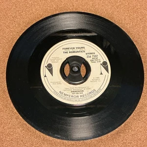 The Romantics 45RPM “Forever Yours” 1980 80s Pop Rock 7” Vinyl PROMO - Picture 1 of 2