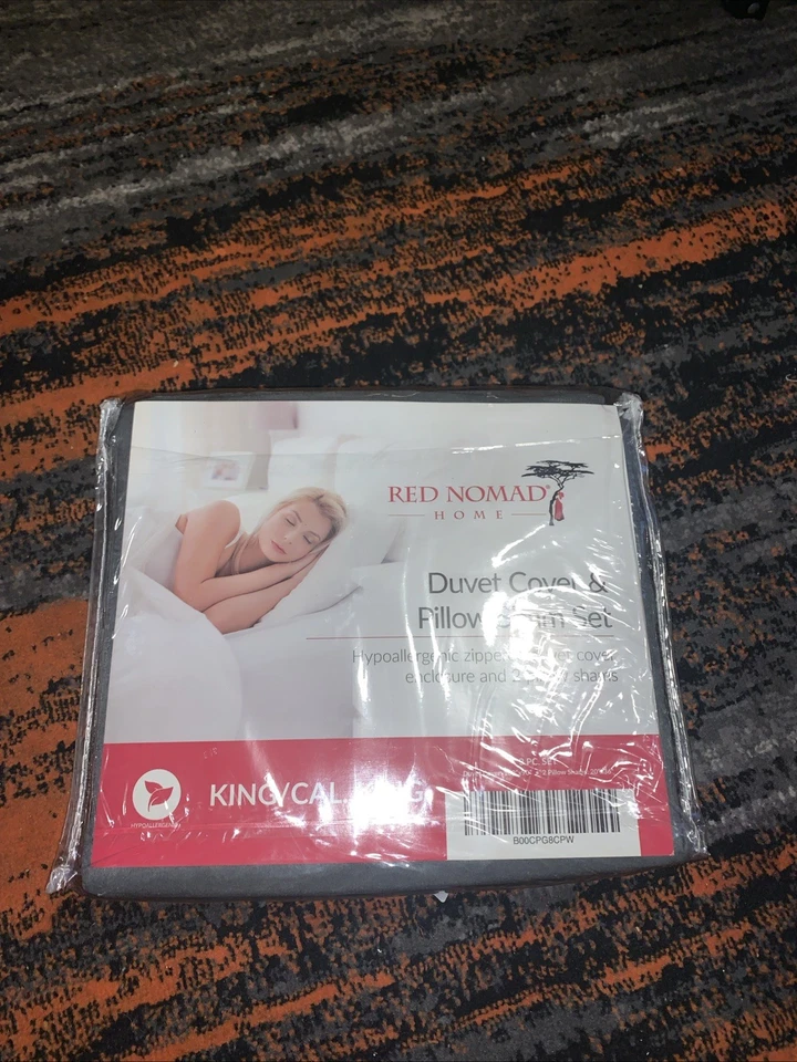 Juego de funda nórdica y almohada falsa RED NOMAD HOME ¡¡Hipoalergénica totalmente nuevo!!! Foto 1 de 1