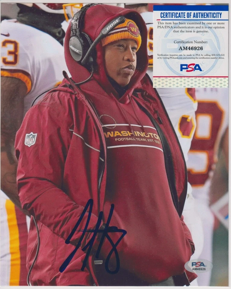 JENNIFER KING Signed Picture 8x10 Photo AUTOGRAPH PSA/DNA 1ST Female NFL Coach - Image 1 of 1