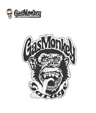 Gas Monkey Garage. Vinyl Decal. LARGE Gas Monkey Sticker 200mm tall