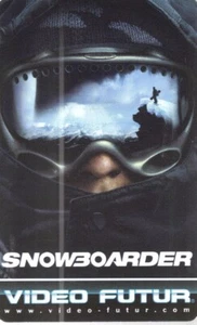 CARTE Collector Vidéo Futur " Snowboarder " - Picture 1 of 1