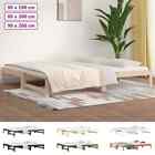 Pull-out Day Bed Bedroom Guest Sofa Bed Daybed Couch Solid Wood Pine vidaXL 