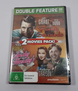 Penny Serenade + Andy Hardy's PAL Movie DVD R4 NEW SEALED - Picture 1 of 3