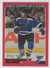 2003-04 O-Pee-Chee Red #298 Al MacInnis AS /100 kl