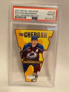 2021 Metal Universe Nathon MacKinnon The cheddar PSA - Picture 1 of 1
