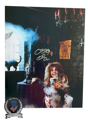 OZZY OSBOURNE SIGNED AUTOGRAPH 16X20 PHOTO BECKETT BAS PRINCE OF DARKNESS 4 Cover