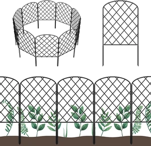 10 Pack Decorative Garden Fence, Total 10Ft(L) X 24In(H) Animal Barrier Border, - Picture 1 of 12