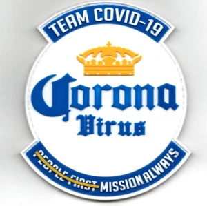 4" AIR FORCE 50FTS CORONA CLASS PVC PATCH - Picture 1 of 1