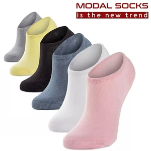 Ankle Modal Socks Luxury Mix Color Unisex Men`s Women`s Super Soft Size 6-12 - Picture 1 of 26