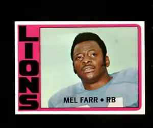 8104* 1972 Topps # 288 Mel farr NM - Picture 1 of 2