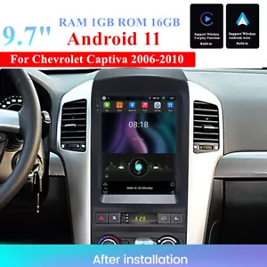 Unità principale navigatore radio stereo 9,7" Android 11 per 06-10 Chevrolet Captiva con carplay - Foto 1 di 23