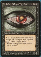 Evil Eye of Orms-by-Gore Legends NM Black Uncommon CARD (231423) ABUGames