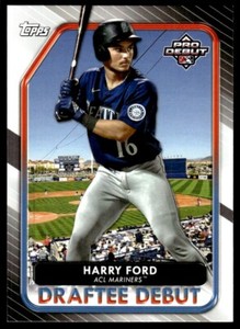 2022 Topps Pro Debut Draftee Debuts #DB-8 Harry Ford ACL Mariners