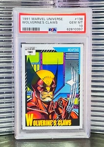 1991 Marvel Universe Super Heroes Villains Card PSA 10 GEM MINT COMPLETE SET - Picture 1 of 11