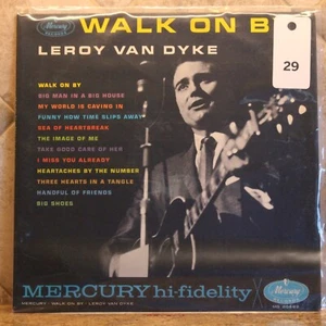 Leroy Van Dyke, Walk on by Vinyl LP Record (EX/EX) - Bild 1 von 4