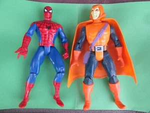 90er Jahre Toy Biz 10 Zoll Marvel Comics Actionfiguren - Spiderman und Hobgoblin - Bild 1 von 5