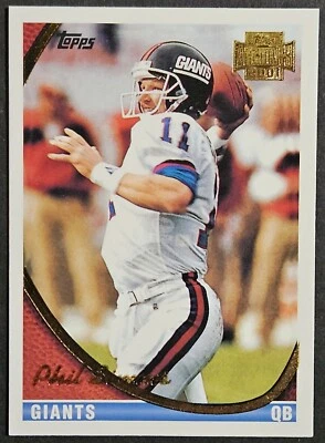 2001 Topps Archives 1994 Topps #143 Phil Simms New York Giants - Image 1 of 2