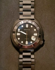NUEVO-Heritor Automático Morrison 42MM Para Hombre Seiko NH35 Movimiento Titanio Reloj - Imagen 1 de 12