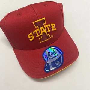 Cappello berretto regolabile Outerstuff Iowa State Cyclones rosso NCAA copricapo bambini nuovo con etichette - Foto 1 di 4