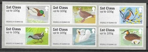 GB 2011 Wildlife Fauna Birds Vögel Animal Waterbirds Post and Go compl set MNH - Picture 1 of 1