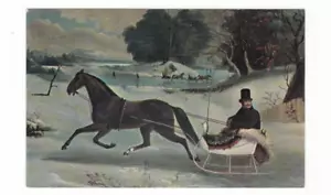 New York artista Van Zandt cartolina d'epoca / ritratto Capitano Shields Bennington - Foto 1 di 2