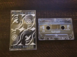 The Rolling Stones "Steel Wheels" cassette 1989 - Picture 1 of 2