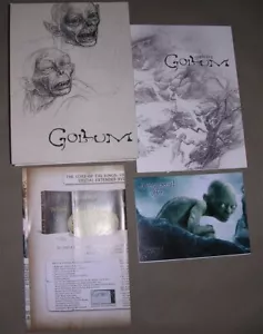 Capturing Movie Memories Sméagol Sammlerstück mit Erstellung von Gollum Buch & Etui SCHÖN - Bild 1 von 7