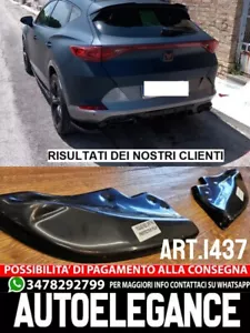 Flap Hinten Geeignet Für Cupra Formentor 2020 + Schwarz Glänzend Look Sportlich - Bild 1 von 12