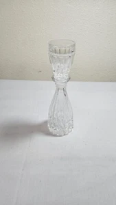 Vintage 1930er Barski Kristall Mundwasser Karaffe mit 1oz Tasse Stopfen - Bild 1 von 6
