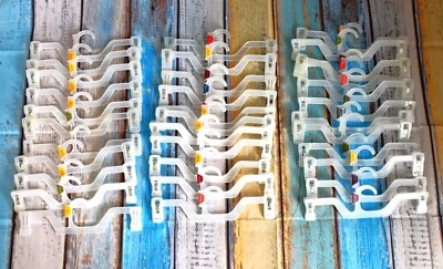 批量 25 - 14 英寸 裙裤 短裤 挂衣架 零售衣服 透明 白色 预购 — 第 1/4 张图片