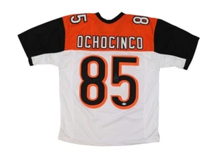 CHAD JOHNSON SIGNED AUTOGRAPHED CINCINNATI BENGALS CUSTOM JERSEY PSA COA - Picture 1 of 3