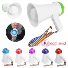 Portable Foldable Handheld Megaphone Loud 5W Speaker Bull horn Voice Amplifier