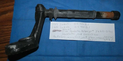 Conjunto de manillar derecho Suzuki GS750ES GS700ES 1983-85 # 56211-31311 56111-31330 Foto 1 de 4