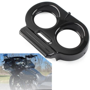 Gauge Cover Nacelle Housing Fairing For Harley Road Glide FLTRX FLTRU Black - Picture 1 of 9