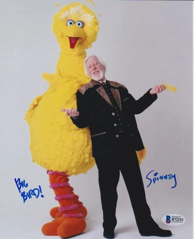 CAROLL SPINNEY SIGNED 8X10 PHOTO SESAME STREET BECKETT BAS AUTOGRAPH AUTO A Cover