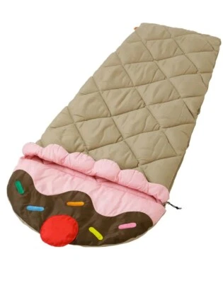 Ozark Trail Sprinkles The Cone Kids 100% Polyester Sleeping Bag 62" x 24" NEW - Image 1 of 4
