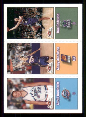 2002-03 Fleer Tradition #282 Curtis Borchardt/Casey Jacobsen/Dan Gadzuric RC - Image 1 of 2