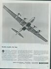 1945 Boeing B-29 Superfortress Bomber Buy War Bonds WWII Vintage Print Ad C3