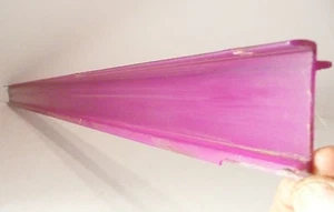 ROCKOLA 450 JUKEBOX part: PURPLE PLASTIC DEFUSSER BAR - Picture 1 of 2
