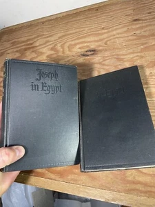 Joseph In Egypt Thomas Mann Hardcover 1938 Alfred Knopf Volume I & II Set - Imagen 1 de 10