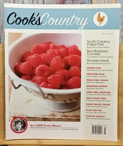 Cook's Country Magazine from America's Test Kitchen JUNE/JULY 2008 - Picture 1 of 12