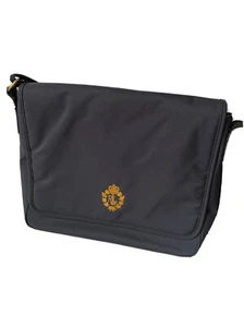 ralph lauren purses bags Nylon navy crest adjustable strap Flap Crossbody Travel - Picture 1 of 10