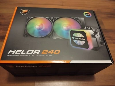 Cougar Helor 240 Enfriador Líquido CPU Alto Rendimiento *Nuevo en Caja* Foto 1 de 4